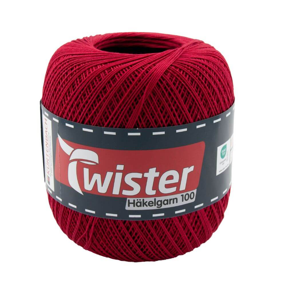 Twister 38 - Weinrot Twister Häkelgarn Lieblingsgarn
