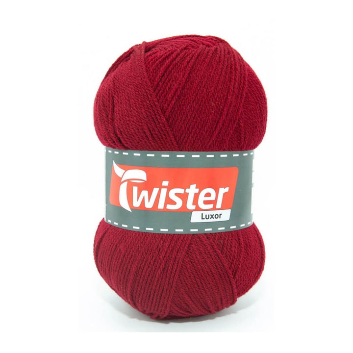 Twister 36 - Bordeaux Twister Luxor Uni 150g Lieblingsgarn