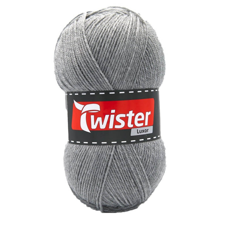 Twister 16 - Grau Twister Luxor Uni 150g Lieblingsgarn