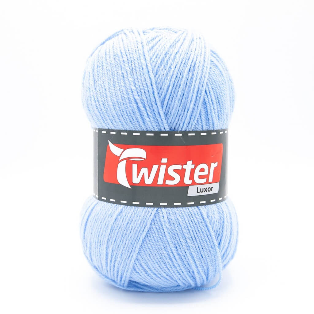 Twister 51 - Hellblau Twister Luxor Uni 150g Lieblingsgarn