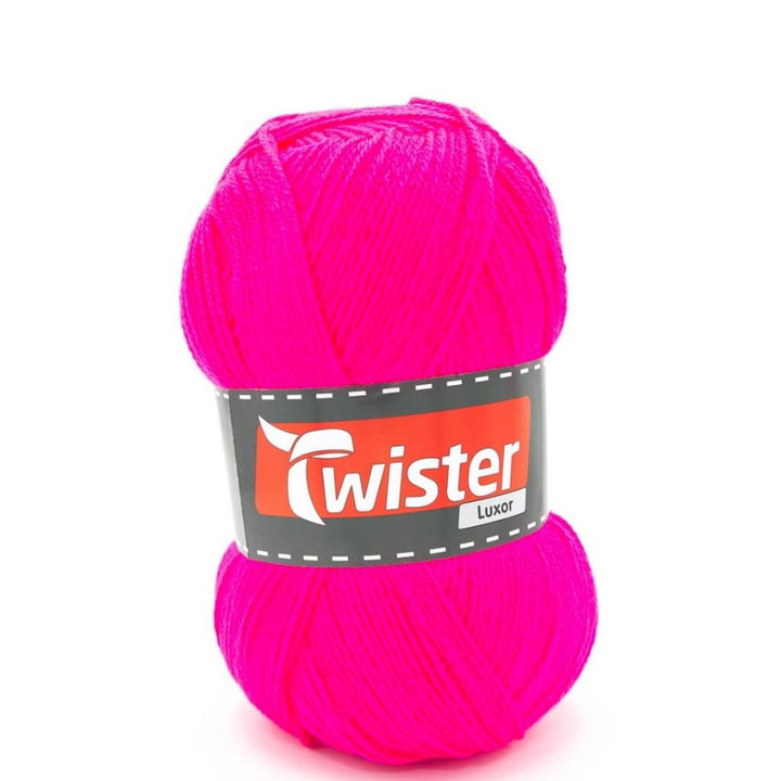 Twister 37 - Neonpink Twister Luxor Uni 150g Lieblingsgarn