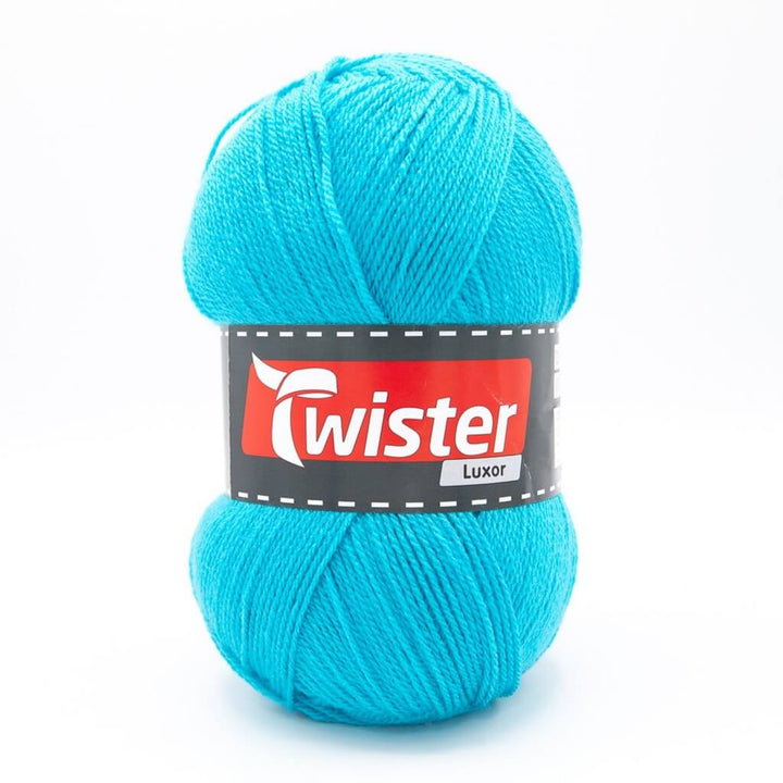 Twister 62 - Türkis Twister Luxor Uni 150g Lieblingsgarn