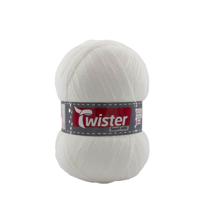 Twister weiß Twister Sport 400 Lieblingsgarn