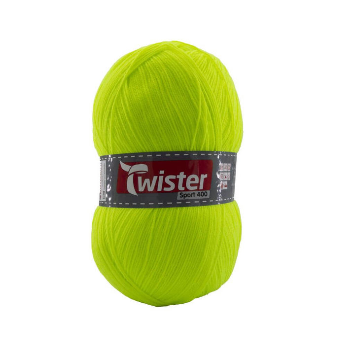 Twister neongelb Twister Sport 400 Lieblingsgarn