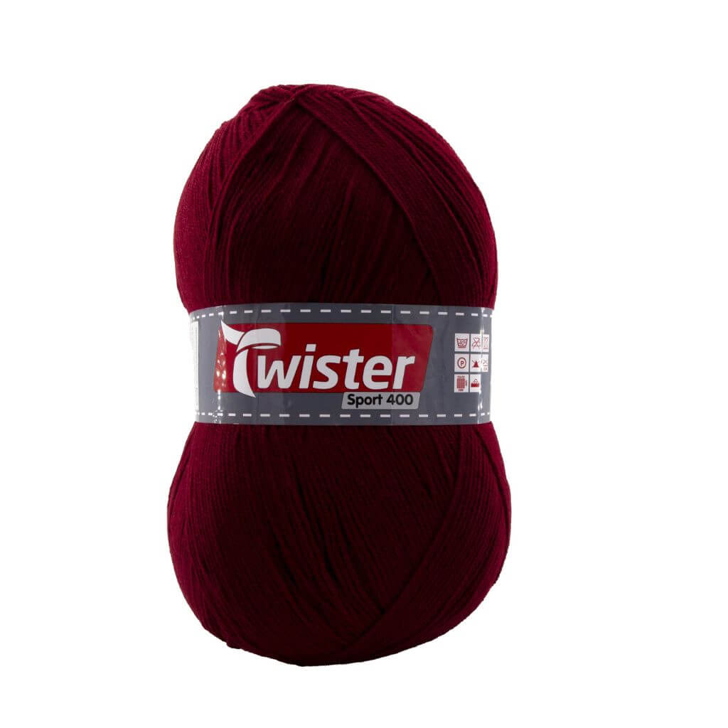 Twister weinrot Twister Sport 400 Lieblingsgarn