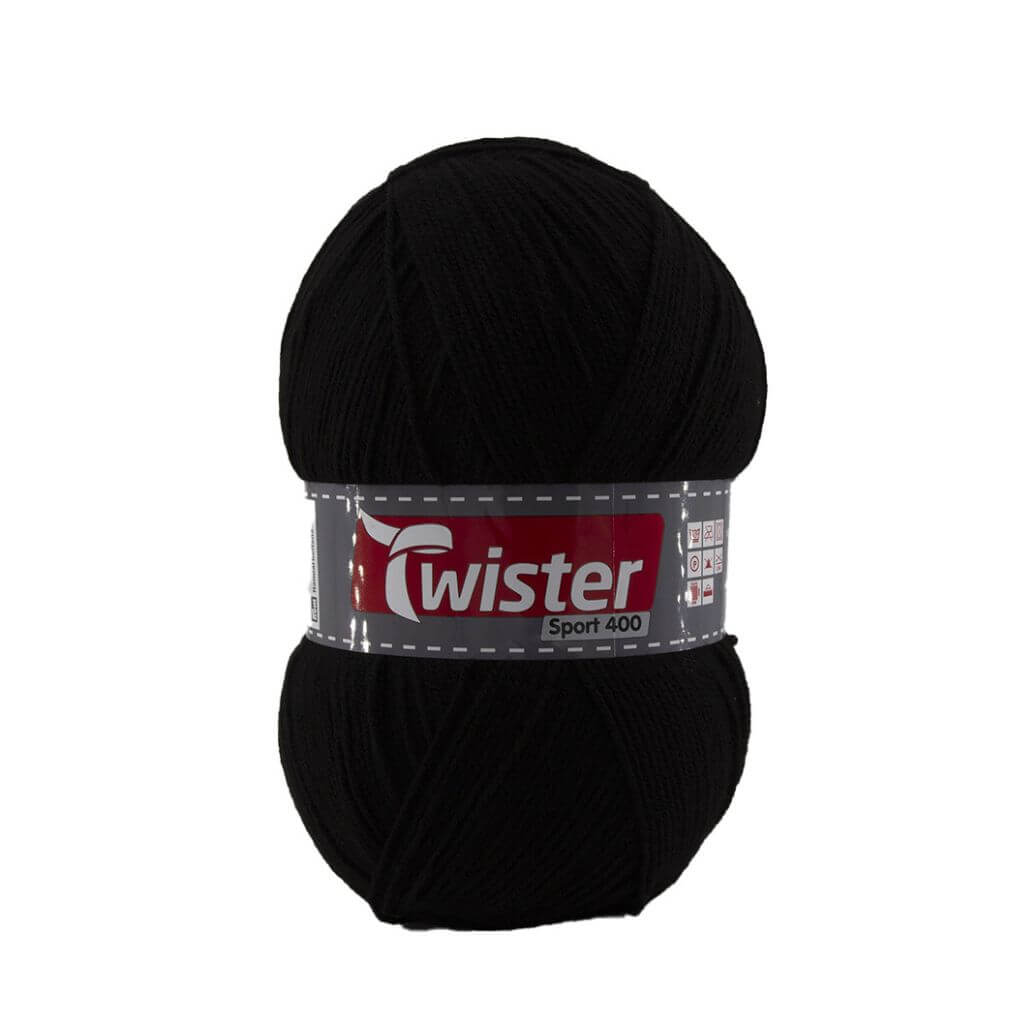Twister schwarz Twister Sport 400 Lieblingsgarn