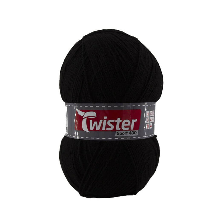Twister schwarz Twister Sport 400 Lieblingsgarn