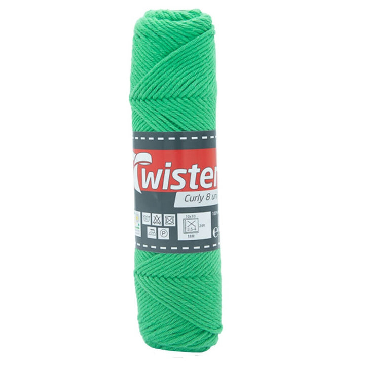 Twister 74 - Apfel Twister Curly 8 50g - Topflappengarn Lieblingsgarn