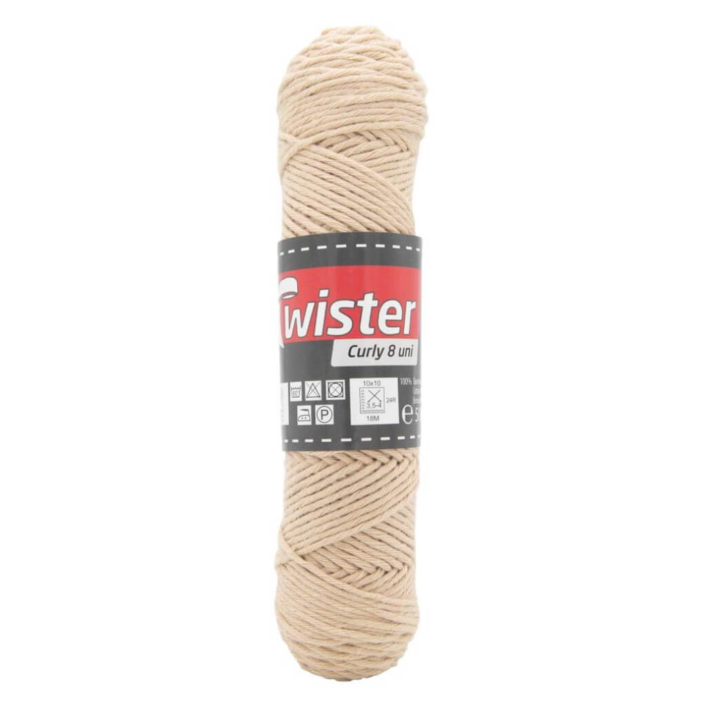 Twister Curly 8 50g - Topflappengarn