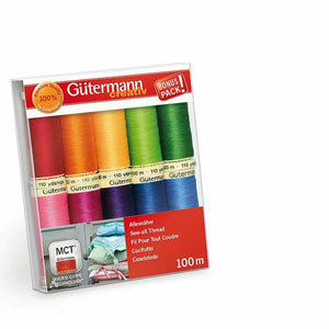 Gütermann Nähfaden-Set Allesnäher - 10 Farben