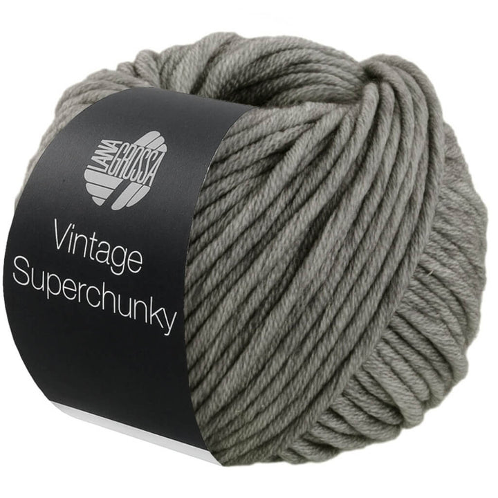 Lana Grossa 512 - Grau Lana Grossa Vintage Superchunky Lieblingsgarn