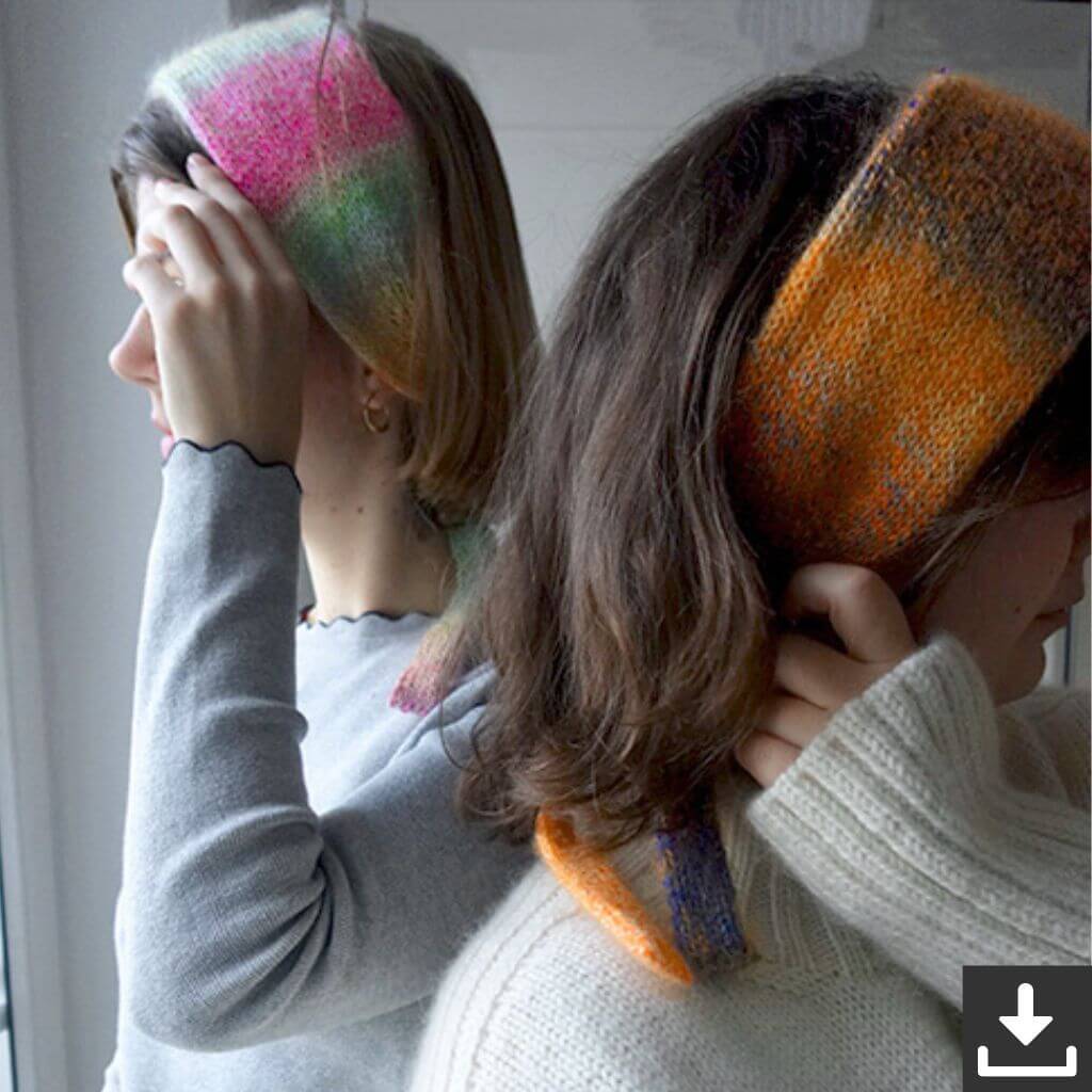 wemadewardrobe Stirnband Elin Headband Strickanleitung - wemadewardrobe (PDF) Lieblingsgarn