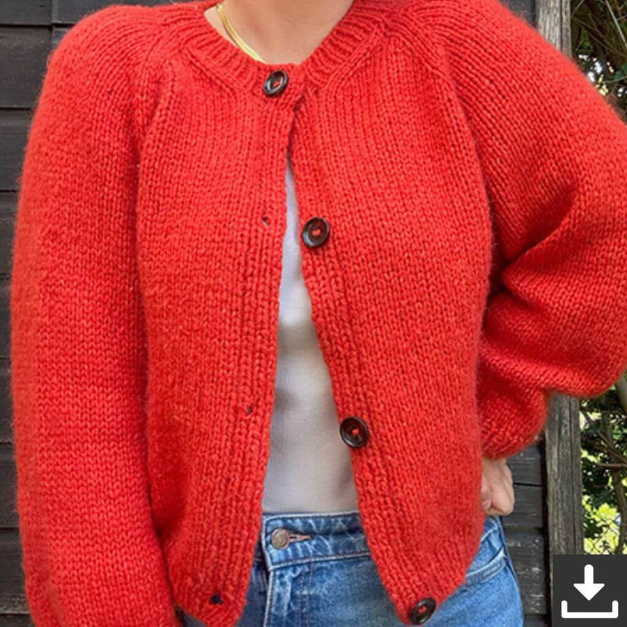 wemadewardrobe Foolproof Cardigan Strickanleitung - wemadewardrobe (PDF) Lieblingsgarn