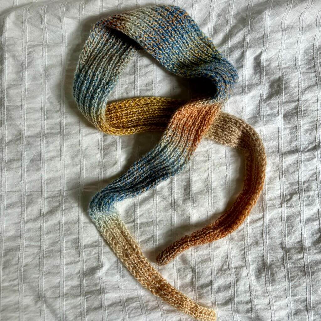 wemadewardrobe Lotta Scarf Light Strickanleitung - wemadewardrobe Lieblingsgarn