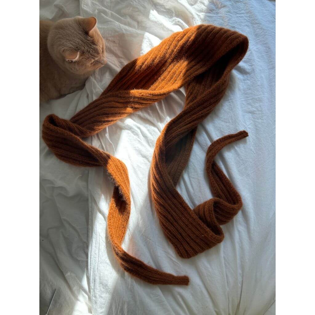 wemadewardrobe Tuch Lotta Shawl Strickanleitung - wemadewardrobe (PDF) Lieblingsgarn