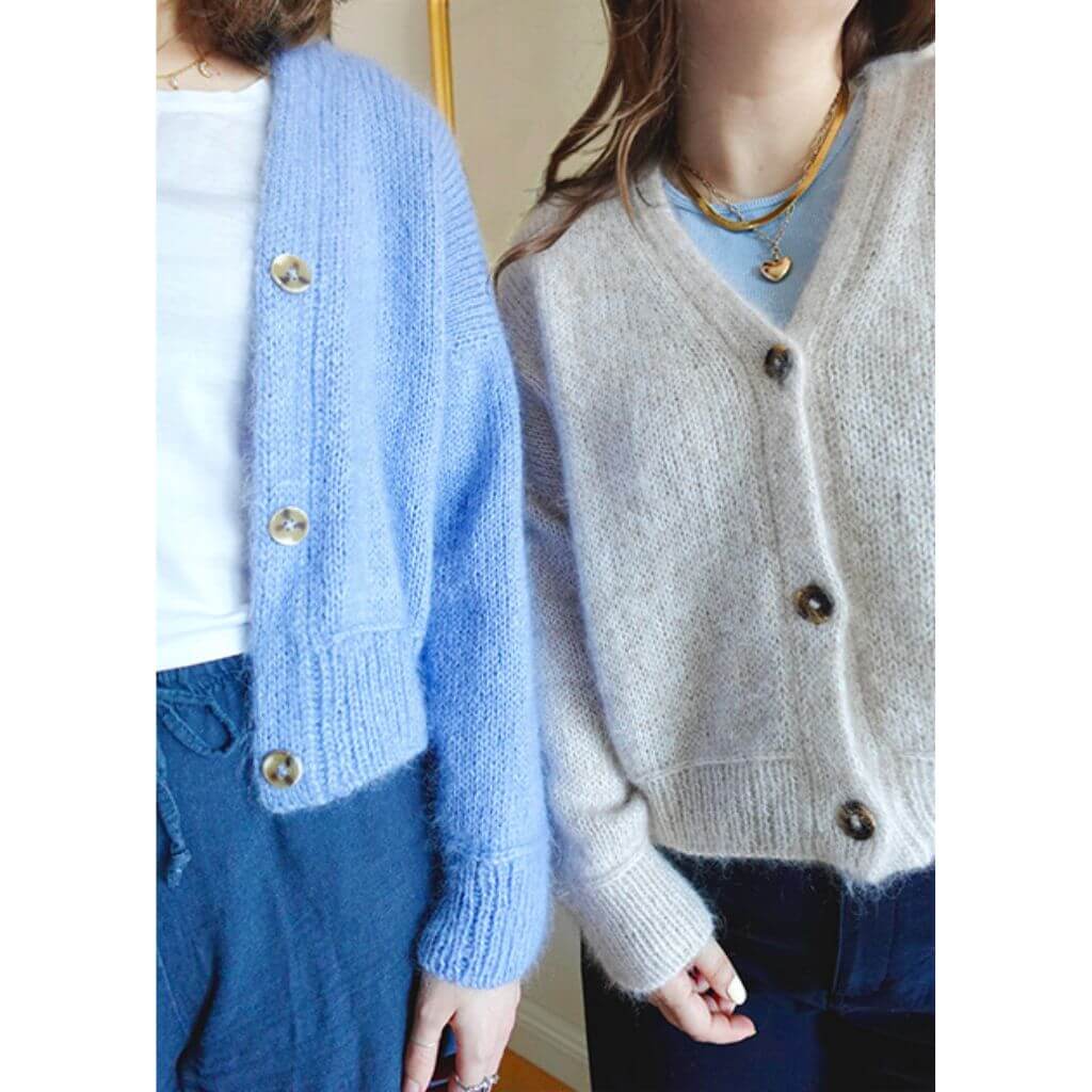 wemadewardrobe Maja Cardigan V-Neck Strickanleitung - wemadewardrobe (PDF) Lieblingsgarn