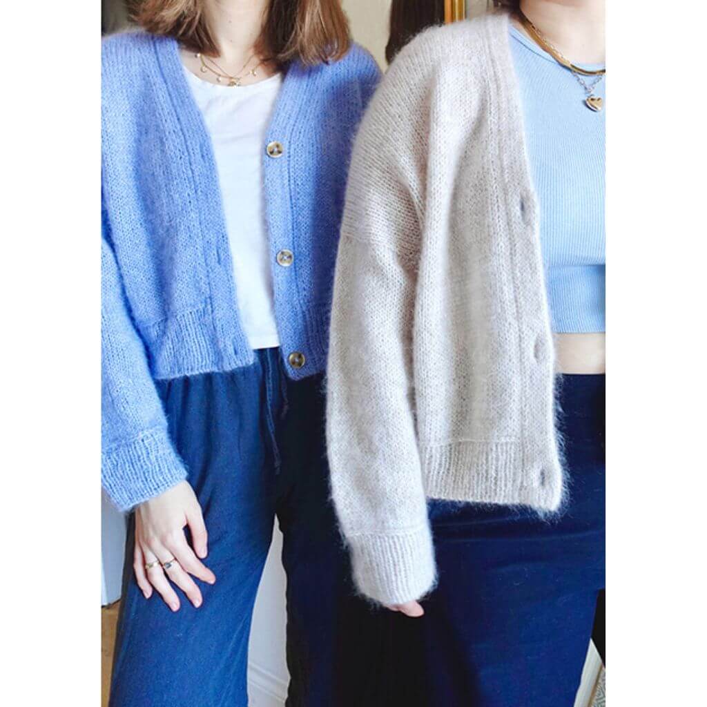 wemadewardrobe Maja Cardigan V-Neck Strickanleitung - wemadewardrobe (PDF) Lieblingsgarn