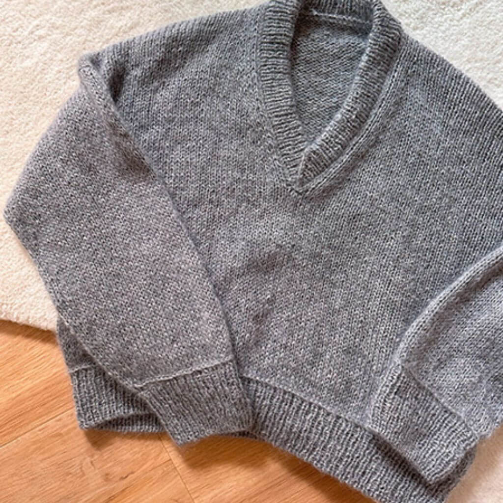 wemadewardrobe Maja Sweater V-Neck Strickanleitung - wemadewardrobe (PDF) Lieblingsgarn