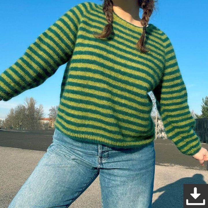 wemadewardrobe Bluse Mollie Blouse Strickanleitung - wemadewardrobe (PDF) Lieblingsgarn