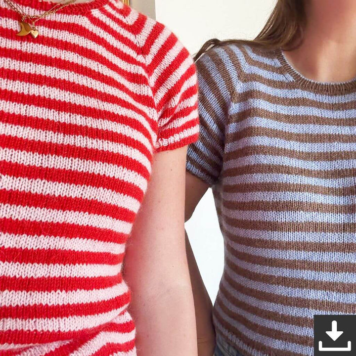 wemadewardrobe T-Shirt Mollie Tee Strickanleitung - wemadewardrobe (PDF) Lieblingsgarn