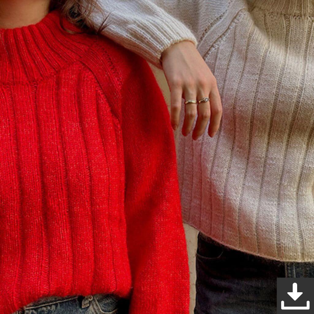 wemadewardrobe Niva Sweater Strickanleitung - wemadewardrobe (PDF) Lieblingsgarn