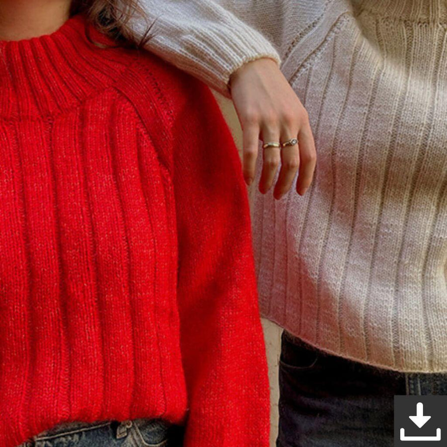 wemadewardrobe Niva Sweater Strickanleitung - wemadewardrobe (PDF) Lieblingsgarn