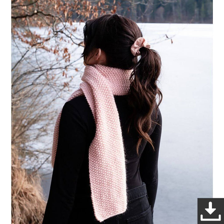 Wisteria Knitting Pattern Beginner's Bliss Schal Strickanleitung - Wisteria Knitting (PDF) Lieblingsgarn