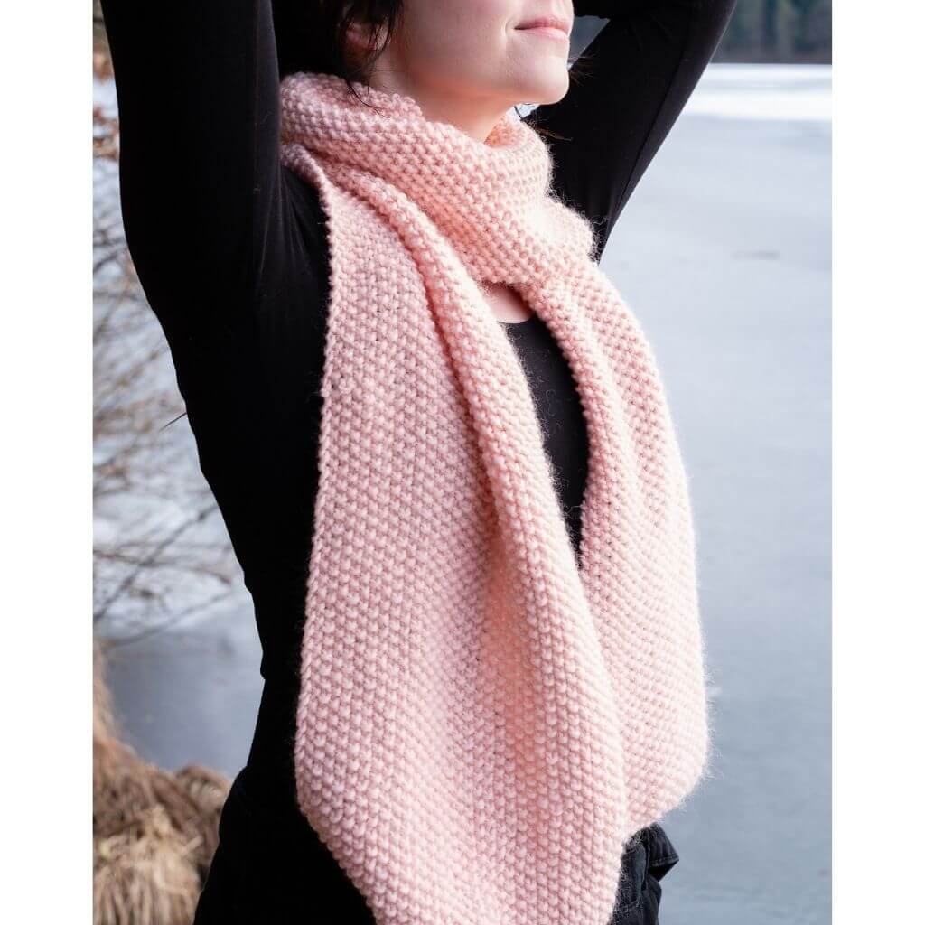 Wisteria Knitting Pattern Beginner's Bliss Schal Strickanleitung - Wisteria Knitting (PDF) Lieblingsgarn