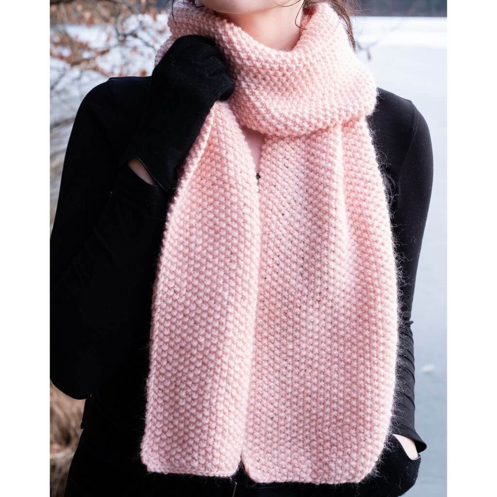 Wisteria Knitting Pattern Beginner's Bliss Schal Strickanleitung - Wisteria Knitting (PDF) Lieblingsgarn