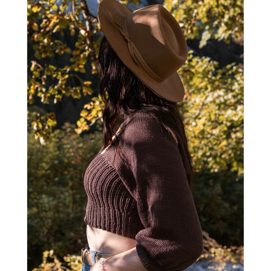 Wisteria Knitting Pattern Daisy Blouse Strickanleitung - Wisteria Knitting (PDF) Lieblingsgarn
