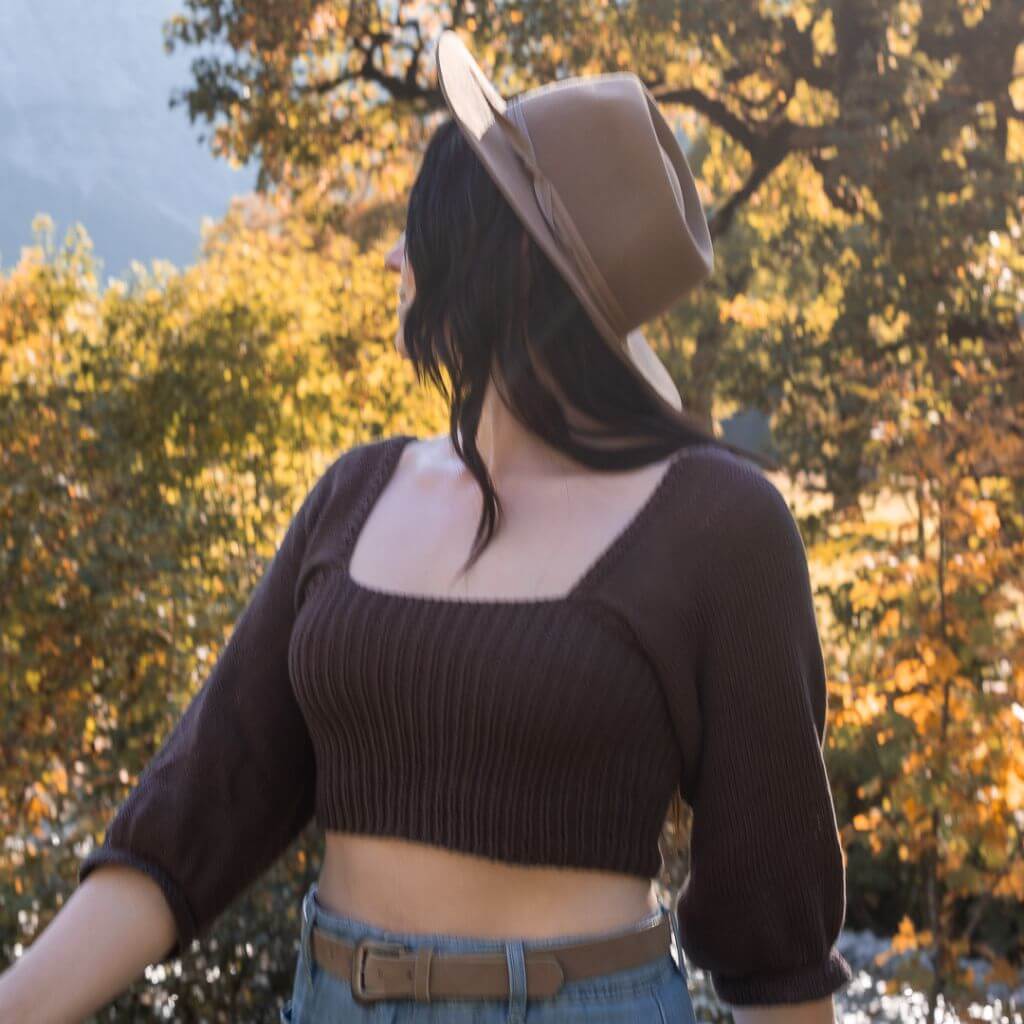 Wisteria Knitting Pattern Daisy Blouse Strickanleitung - Wisteria Knitting (PDF) Lieblingsgarn