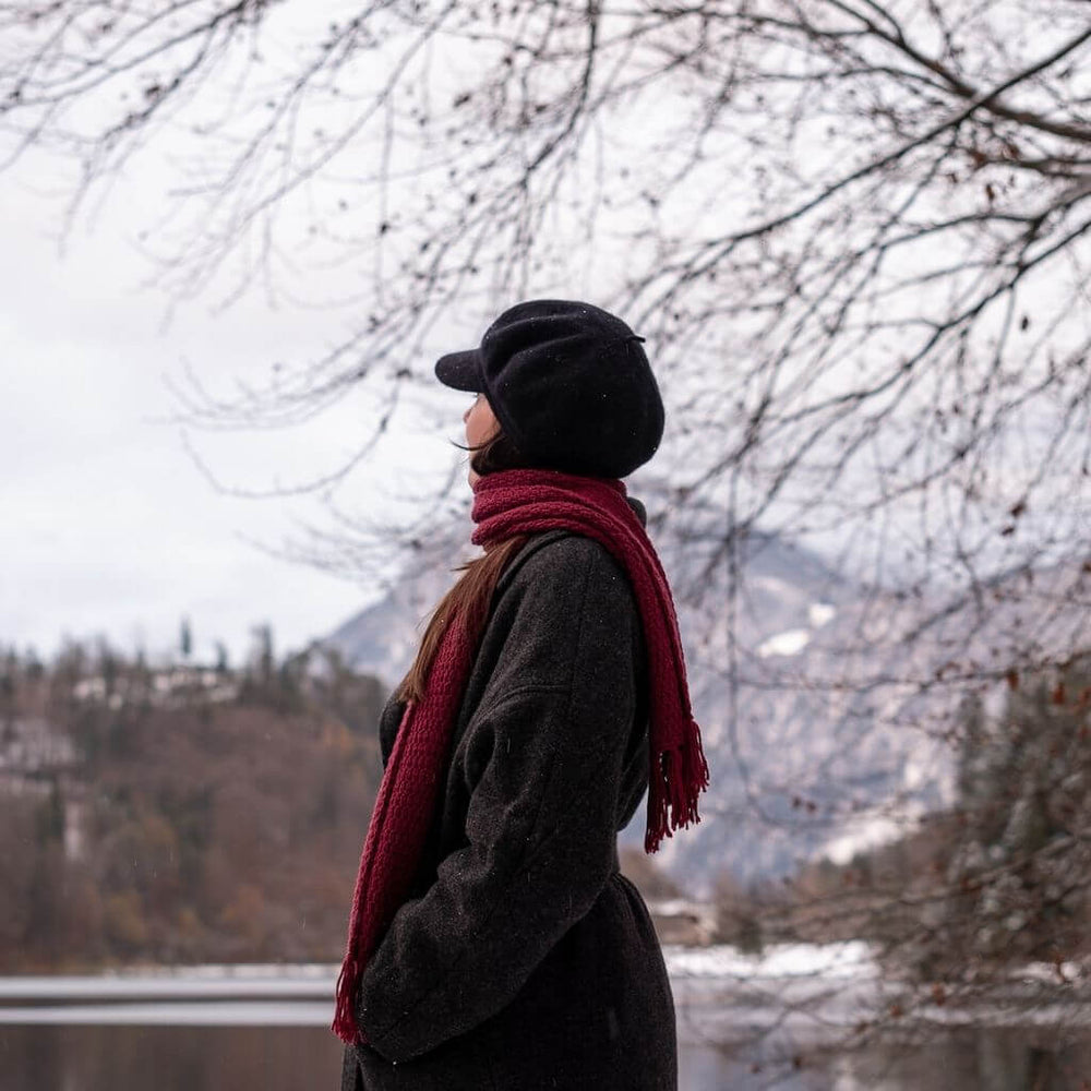 Wisteria Knitting Pattern Falling Leaves Schal Strickanleitung - Wisteria Knitting (PDF) Lieblingsgarn