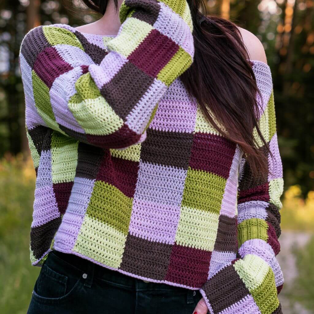 Wisteria Knitting Pullover Free Flow Sweater Häkelanleitung - Wisteria Knitting (PDF) Lieblingsgarn