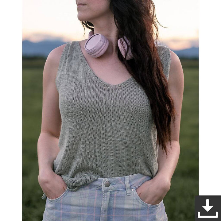 Wisteria Knitting Pattern Mistral Top Strickanleitung - Wisteria Knitting (PDF) Lieblingsgarn