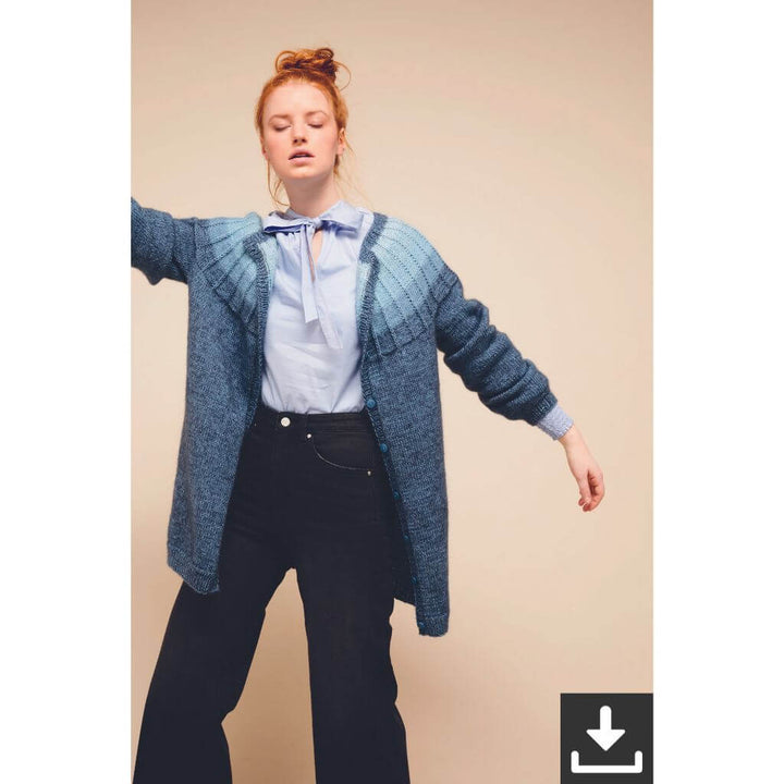 Sandnes Garn Pattern Damen Wollgrasjacke Strickanleitung - Sandnes Garn (PDF) Lieblingsgarn