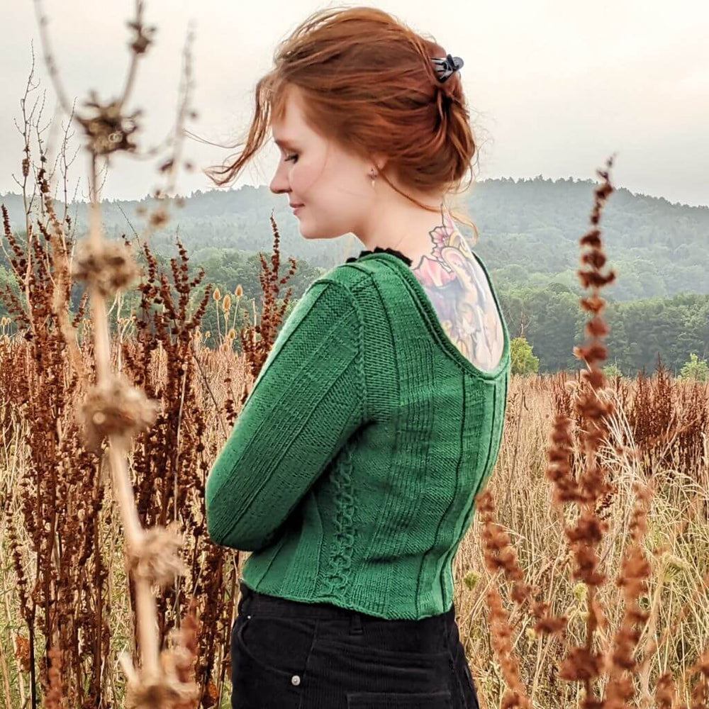 Yarn Me Up Morticia Sweater Strickanleitung - Yarn me Up (PDF) Lieblingsgarn