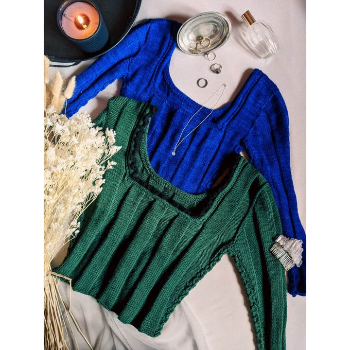 Yarn Me Up Morticia Sweater Strickanleitung - Yarn me Up (PDF) Lieblingsgarn