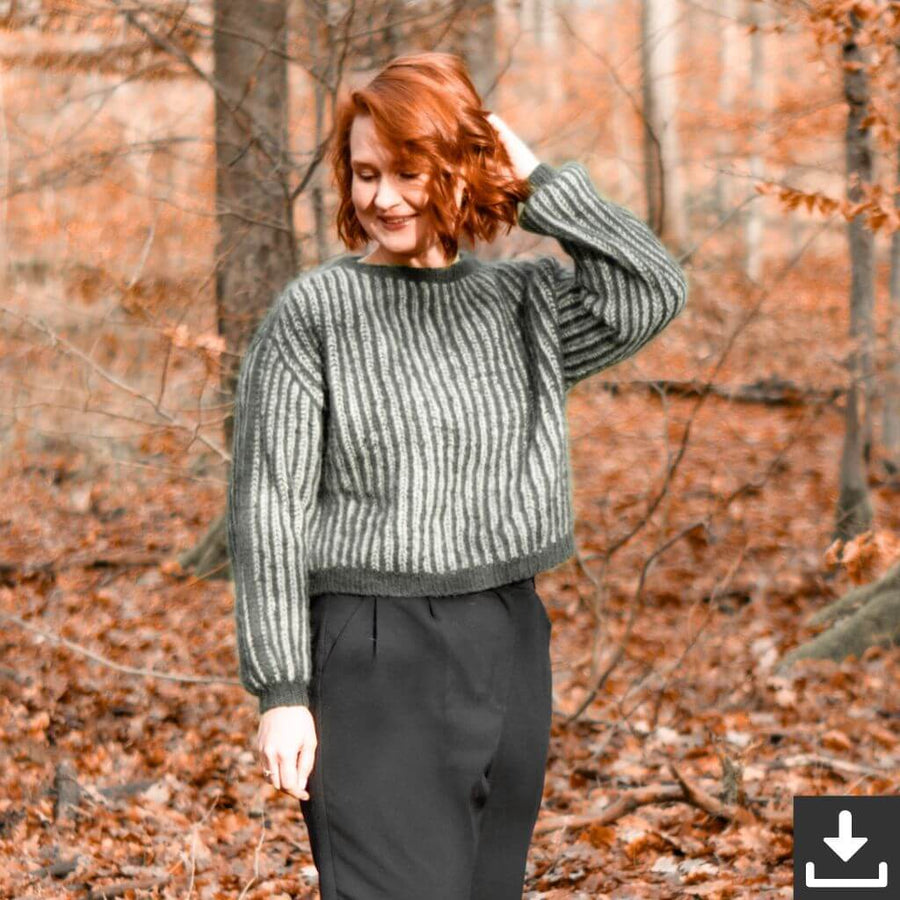 Yarn Me Up Ruth Sweater Strickanleitung - Yarn me Up (PDF) Lieblingsgarn