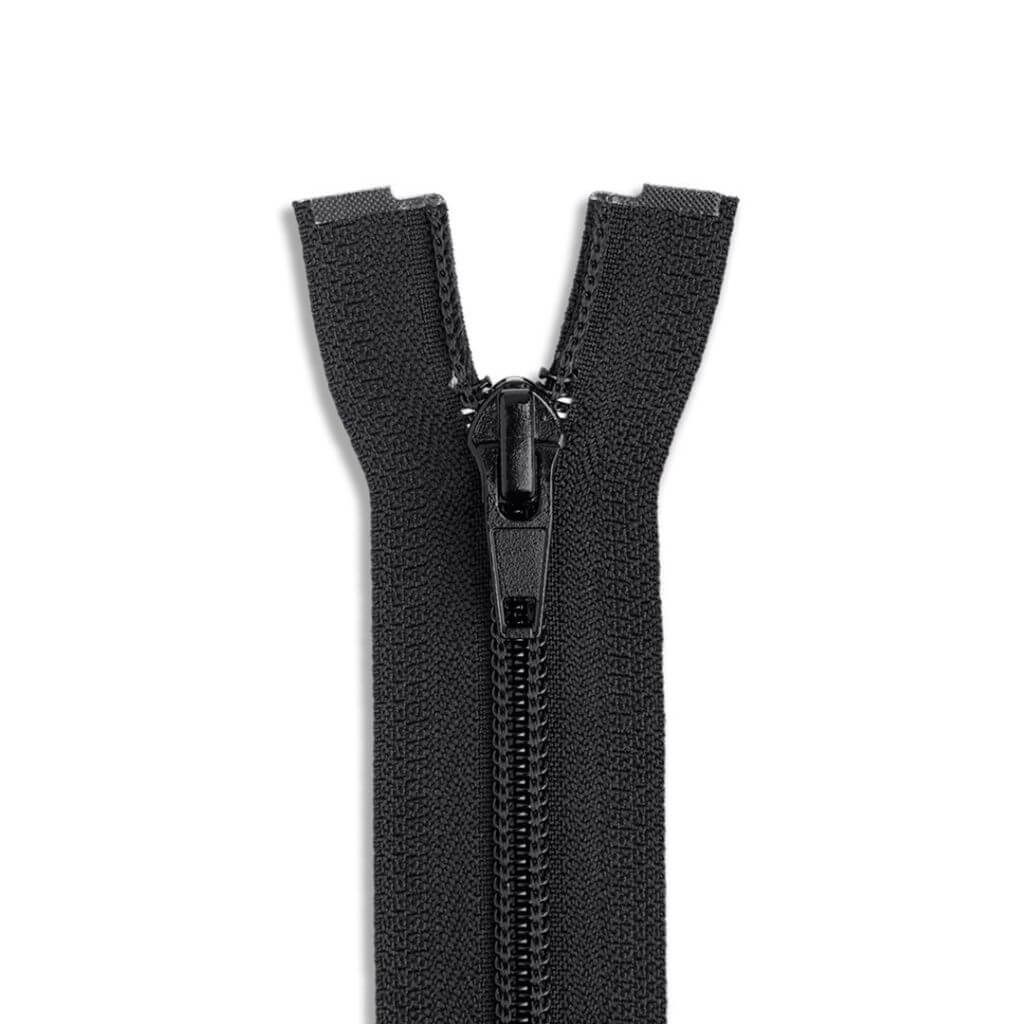 YKK 580 Schwarz / 12 cm YKK Reißverschluss nicht teilbar 18 cm Lieblingsgarn