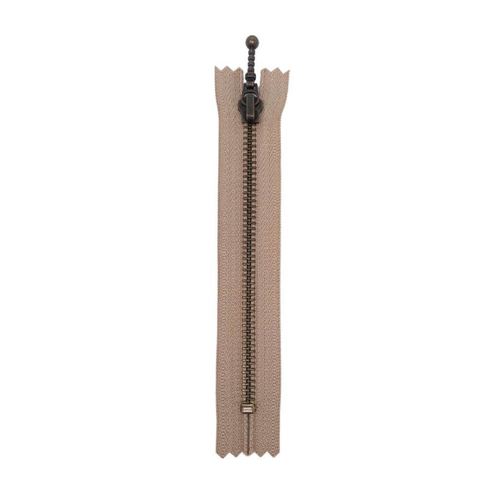 YKK 573 Beige / 24 cm YKK Reißverschluss nicht teilbar 24 cm Lieblingsgarn