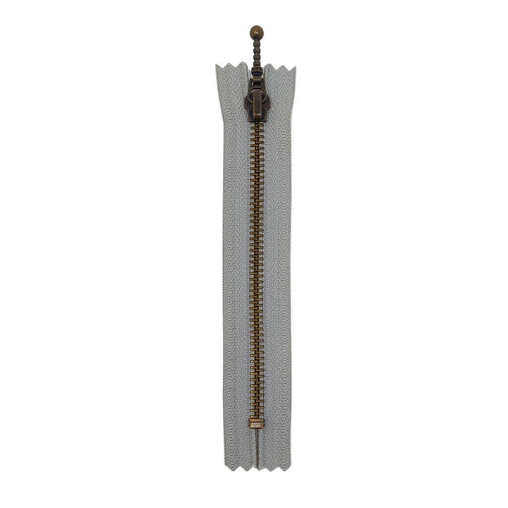 YKK 576 Hellgrau / 24 cm YKK Reißverschluss nicht teilbar 24 cm Lieblingsgarn