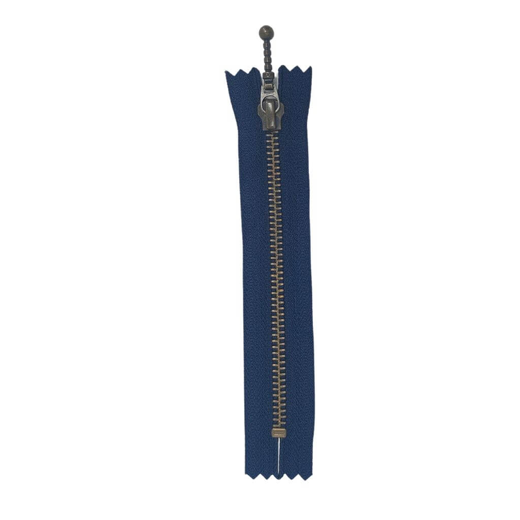 YKK 058 Marine / 24 cm YKK Reißverschluss nicht teilbar 24 cm Lieblingsgarn