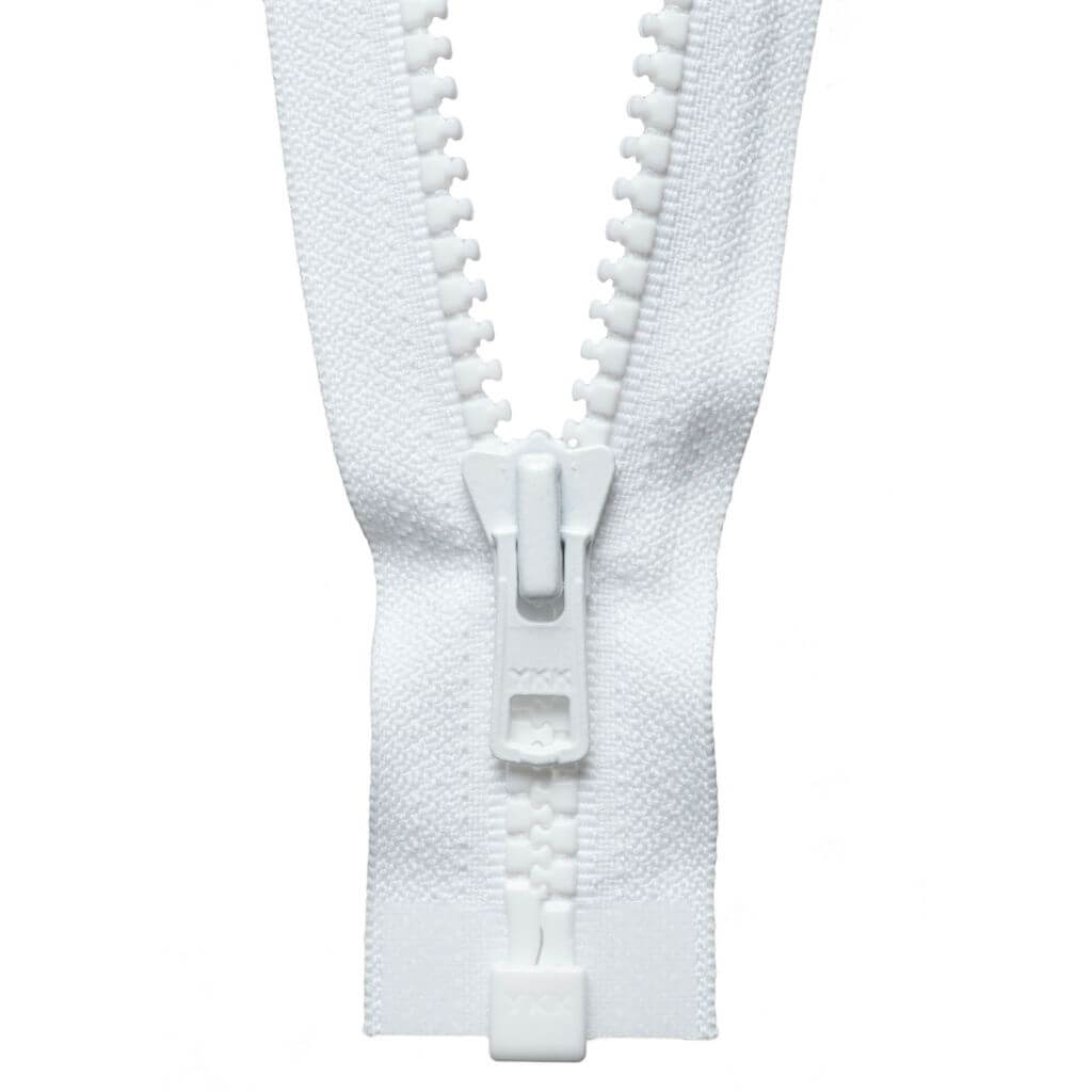 YKK 501 Weiß / 22 cm YKK Reißverschluss Kunststoff nicht teilbar Lieblingsgarn