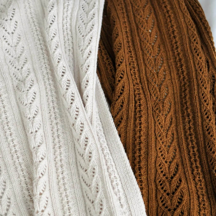 Yndestrikk Pattern Lochmuster Babydecke Strickanleitung - Yndestrikk (PDF) Lieblingsgarn