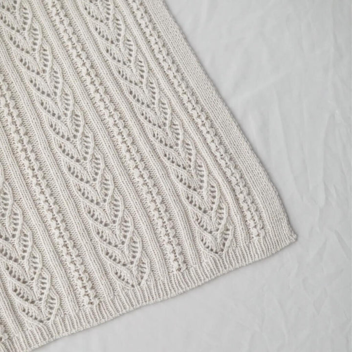 Yndestrikk Pattern Lochmuster Babydecke Strickanleitung - Yndestrikk (PDF) Lieblingsgarn