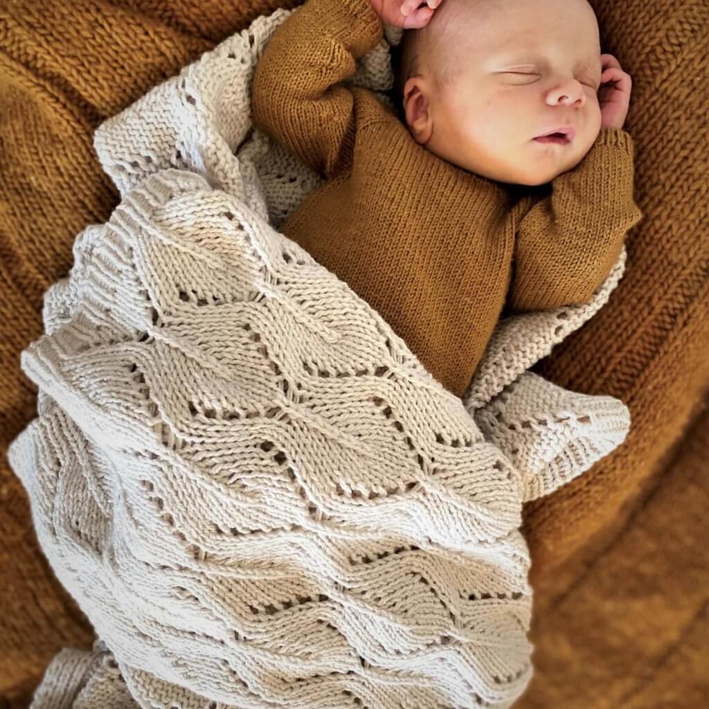 Yndestrikk Pattern Babydecke Lille Spire Strickanleitung - Yndestrikk (PDF) Lieblingsgarn