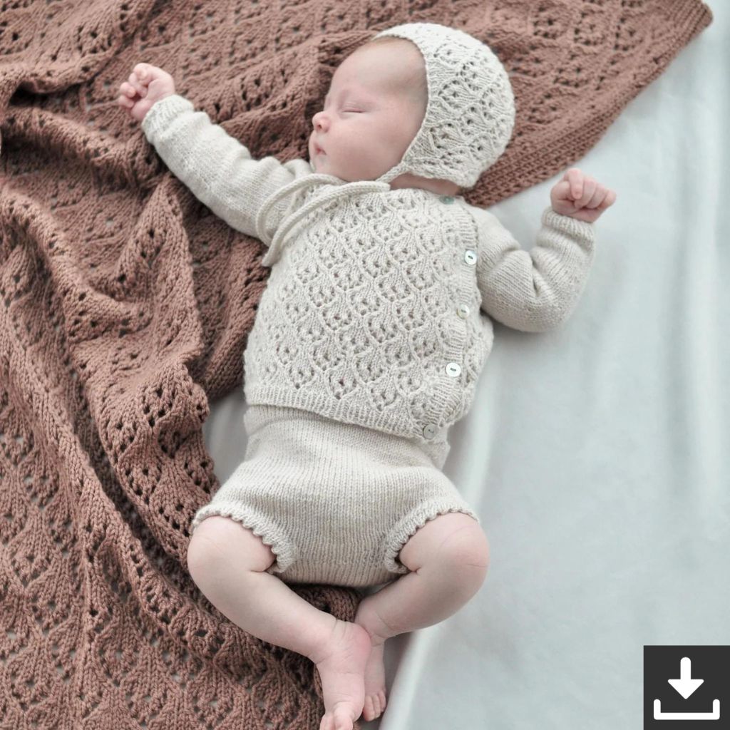 Yndestrikk Pattern Baby Set Strickanleitung - Yndestrikk (PDF) Lieblingsgarn