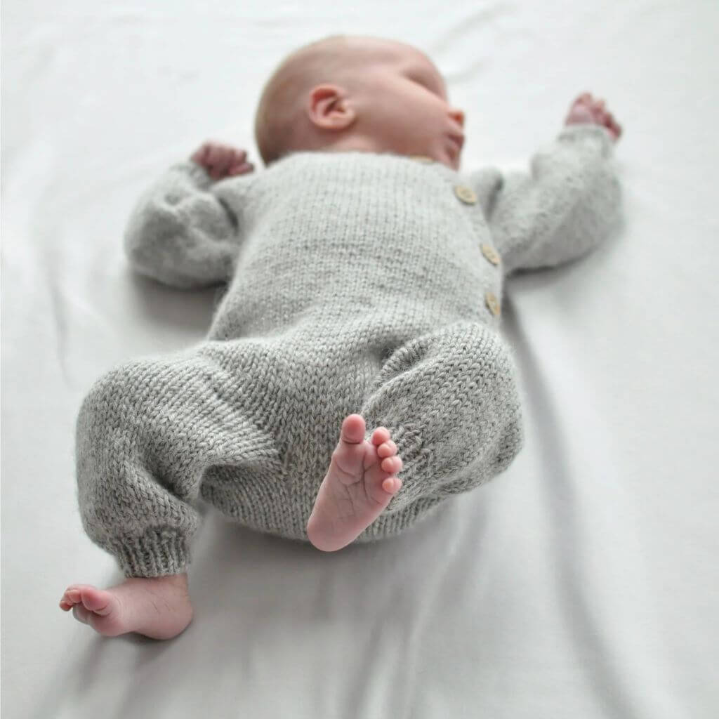 Yndestrikk Pattern Langer Babystrampler Strickanleitung - Yndestrikk (PDF) Lieblingsgarn