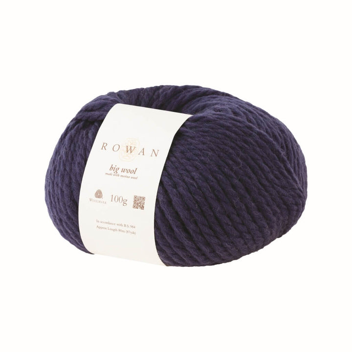 Rowan Big Wool 026 velvet Lieblingsgarn