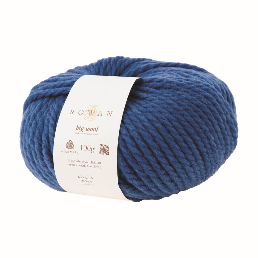 Rowan Big Wool 052 blue Lieblingsgarn